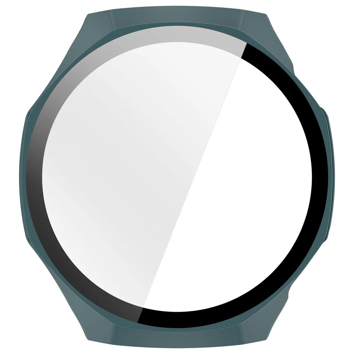 Schutzhülle mit Glas für Huawei Watch GT 7 Pro 46 mm, Bizon Case Watch Adamo, Grün (8/8)