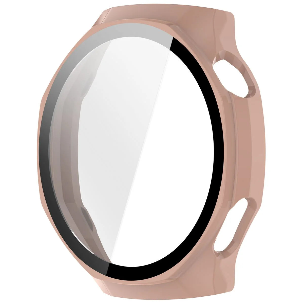 Schutzhülle mit Glas für Huawei Watch GT 7 Pro 46 mm, Bizon Case Watch Adamo, Rosa (3/8)