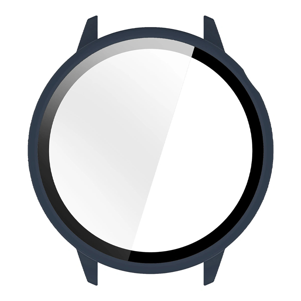 Schutzhülle mit Glas für OnePlus Watch 3 43 mm, Bizon Case+Glass Watch, Blau