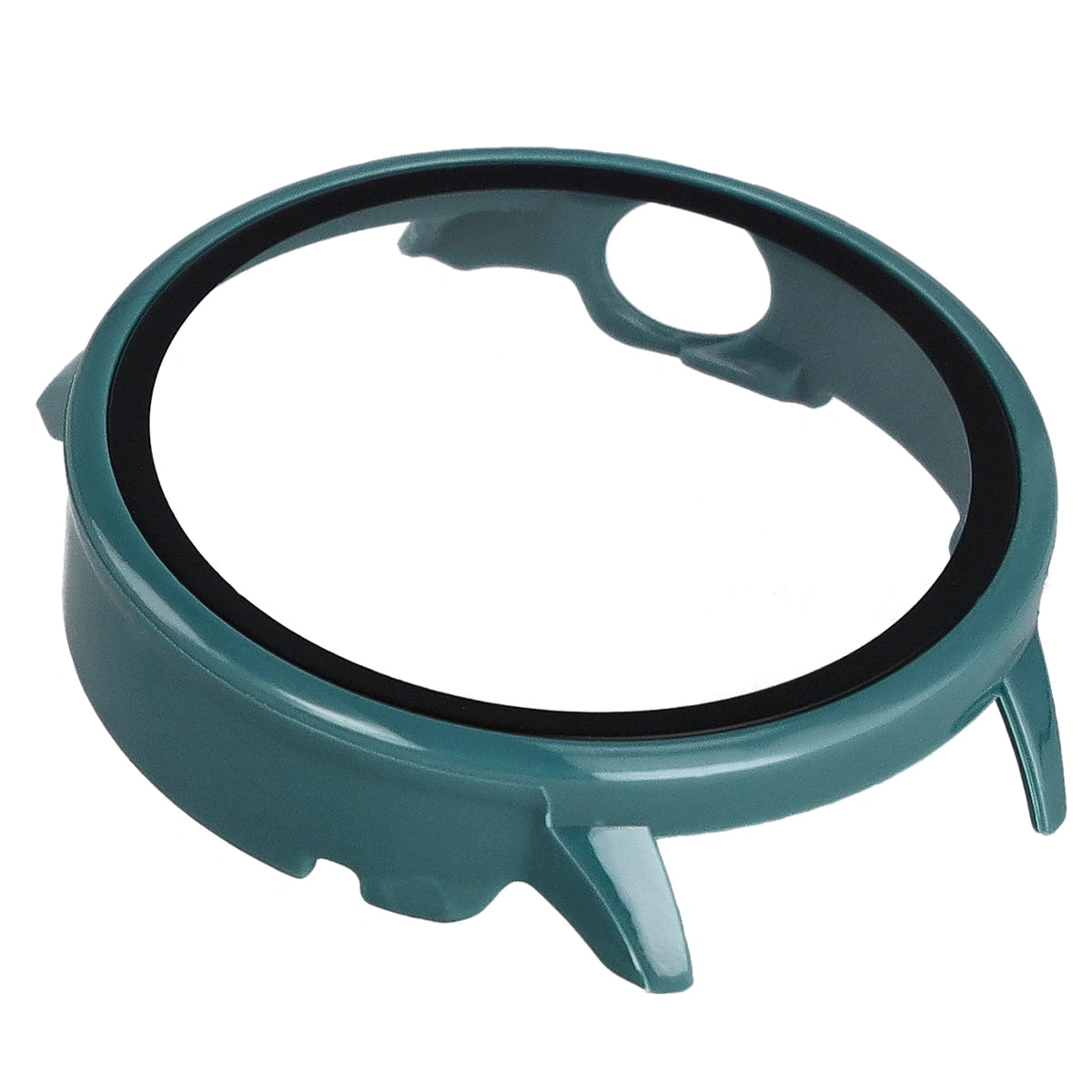 Schutzhülle mit Glas für OnePlus Watch 3 43 mm, Bizon Case+Glass Watch, Grün
