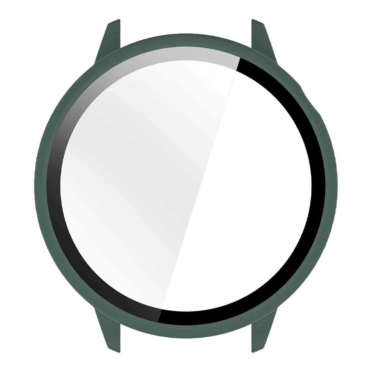 Schutzhülle mit Glas für OnePlus Watch 3 43 mm, Bizon Case+Glass Watch, Grün