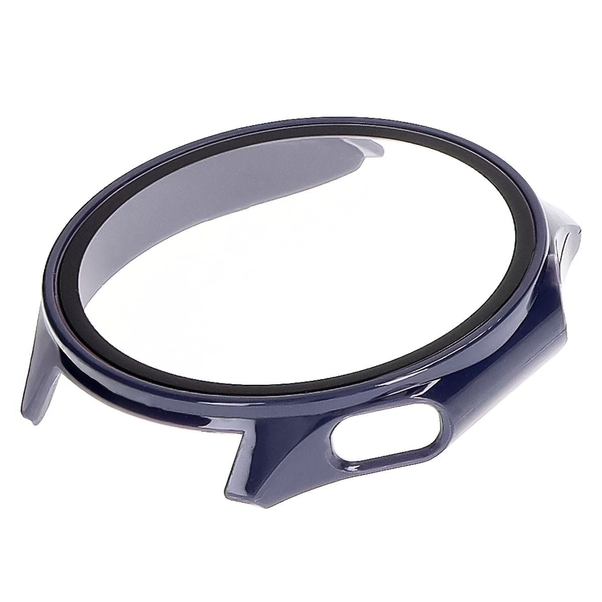 Schutzhülle mit Glas für OnePlus Watch 3 / Oppo Watch X2, Bizon Case Watch Adamo, Blau