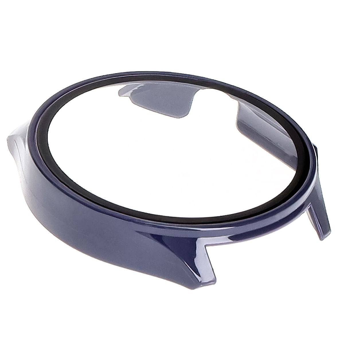 Schutzhülle mit Glas für OnePlus Watch 3 / Oppo Watch X2, Bizon Case Watch Adamo, Blau