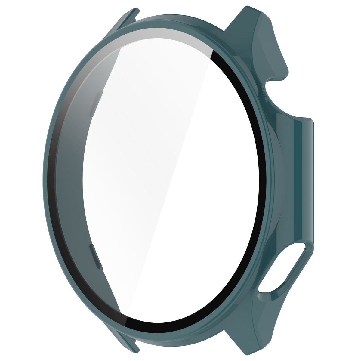 Schutzhülle mit Glas für OnePlus Watch 3 / Oppo Watch X2, Bizon Case Watch Adamo, Grün