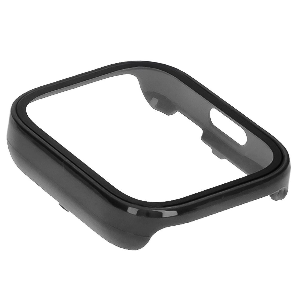 Schutzhülle mit Glas für Xiaomi Redmi Watch 5 Active, Bizon Case+Glass Watch, Schwarz