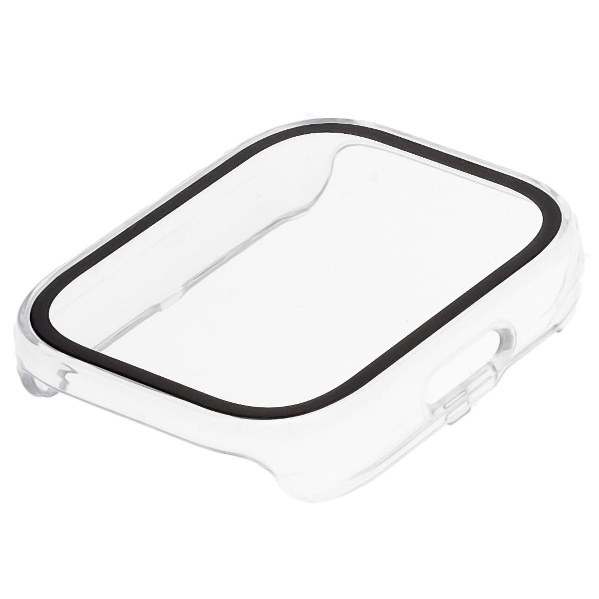 Schutzhülle mit Glas für Xiaomi Redmi Watch 5 Active, Bizon Case+Glass Watch, Transparent