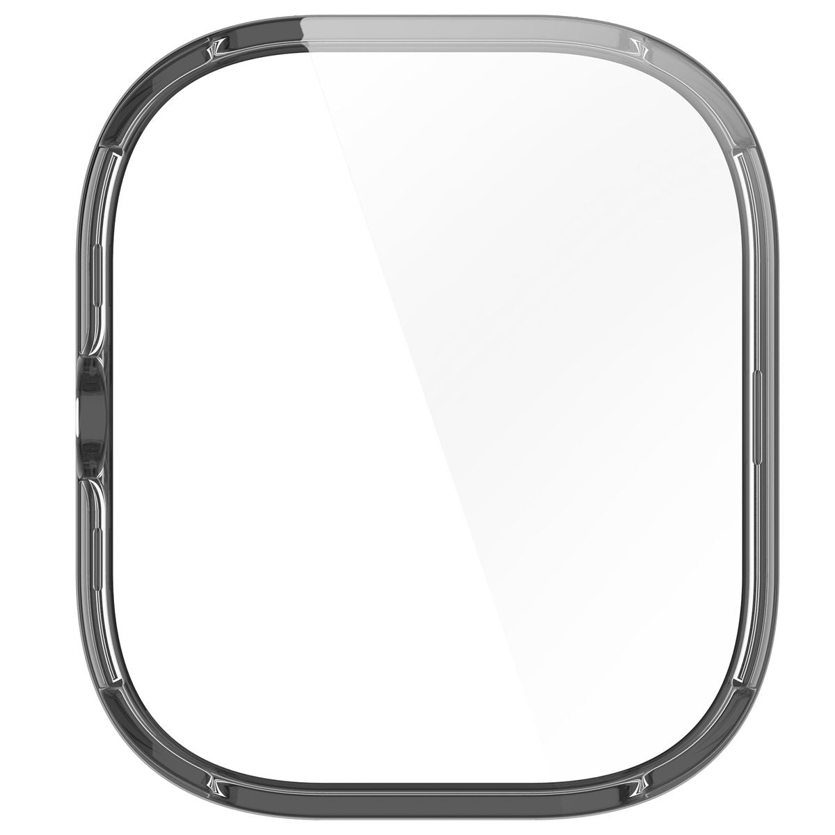 Schutzhülle mit Glas für Xiaomi Redmi Watch 5, Bizon Case+Glass Watch, Transparent