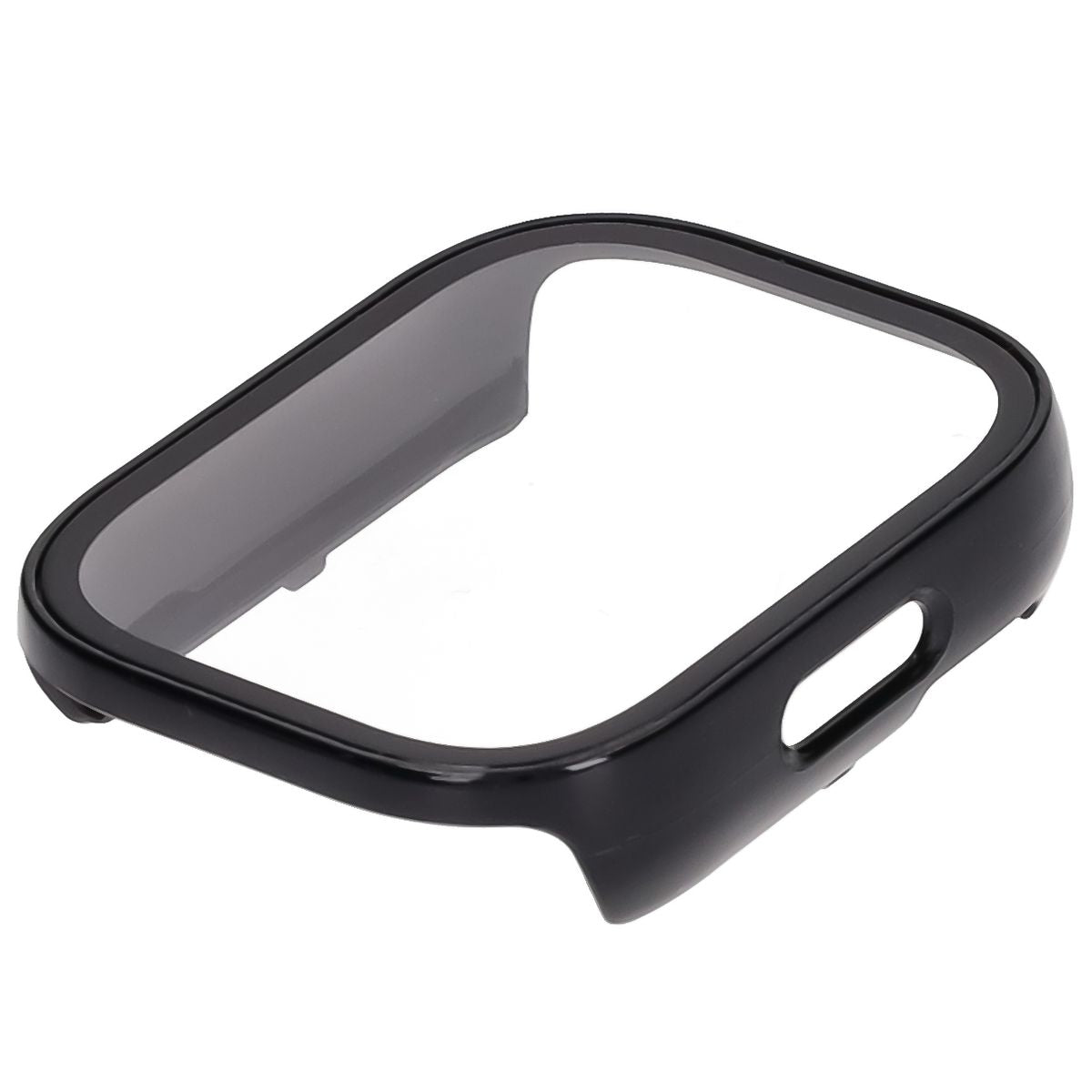 Schutzhülle mit Glas für Xiaomi Redmi Watch 5 Lite, Bizon Case Watch Adamo, Schwarz