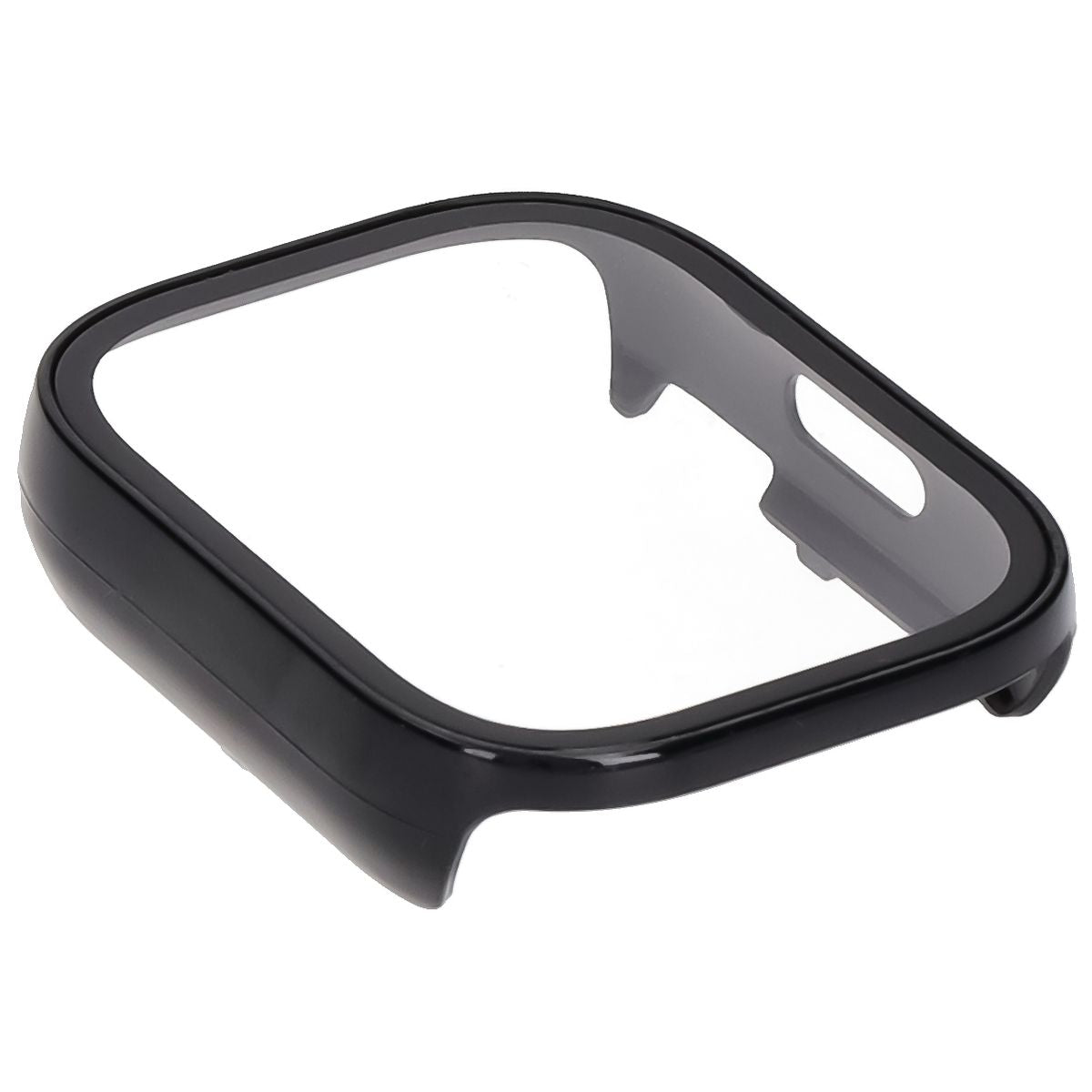 Schutzhülle mit Glas für Xiaomi Redmi Watch 5 Lite, Bizon Case Watch Adamo, Schwarz