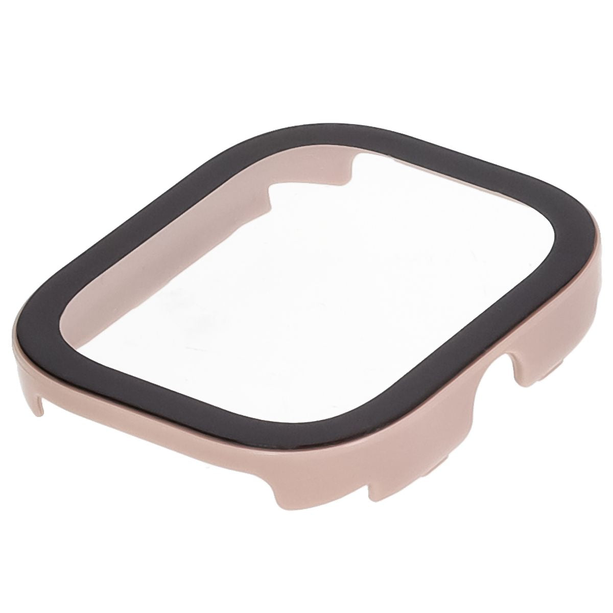 Schutzhülle mit Glas für Xiaomi Redmi Watch 5, Bizon Case+Glass Watch, Rosa