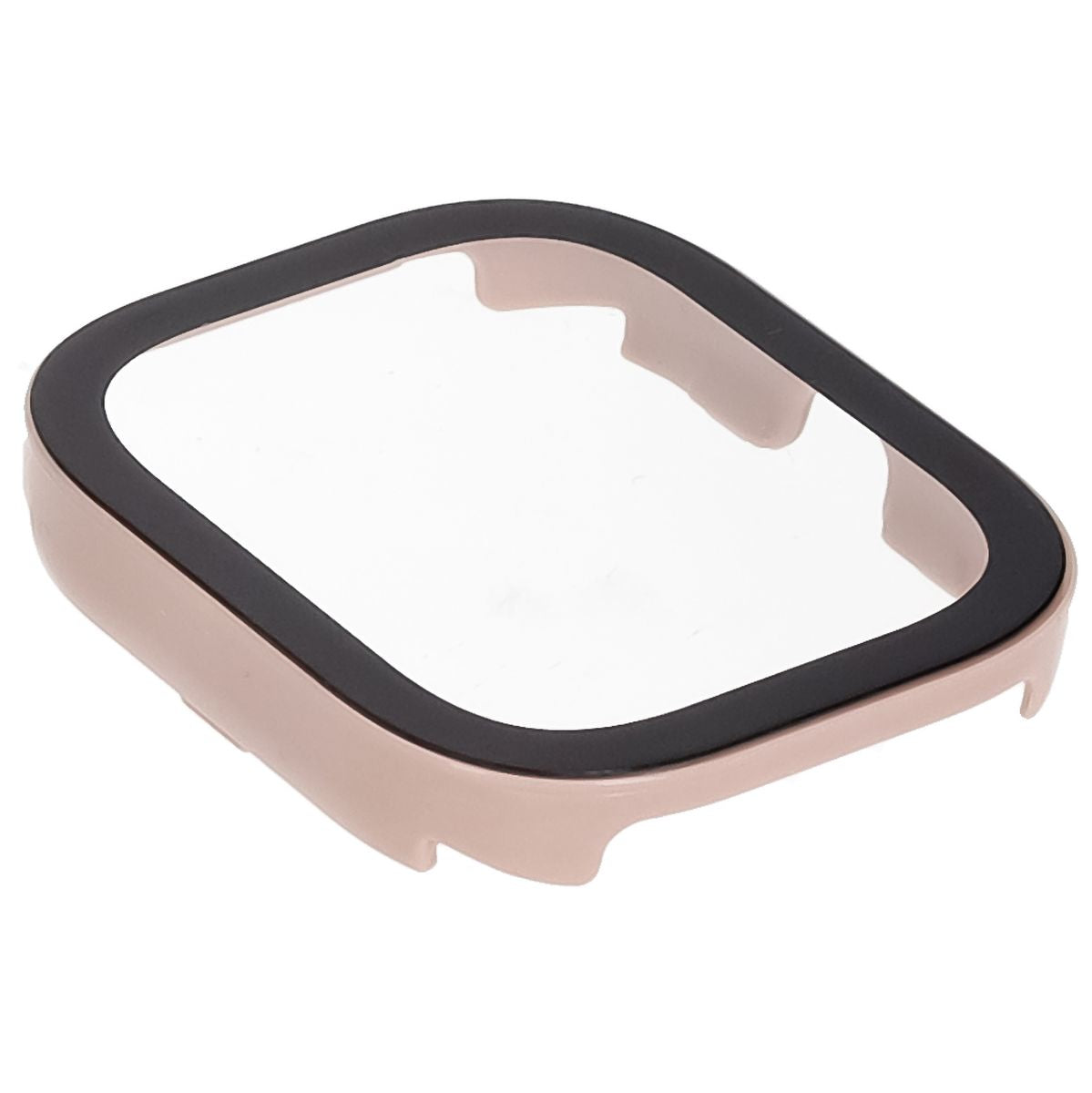 Schutzhülle mit Glas für Xiaomi Redmi Watch 5, Bizon Case+Glass Watch, Rosa