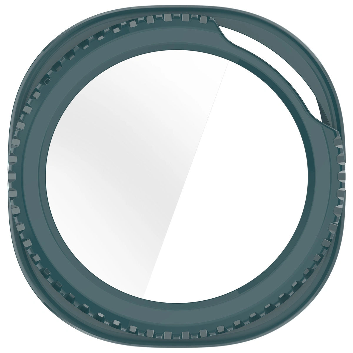 Schutzhülle mit Glas für Samsung Galaxy Watch 8 Classic 46 mm, Bizon Case+Glass Watch, Grün