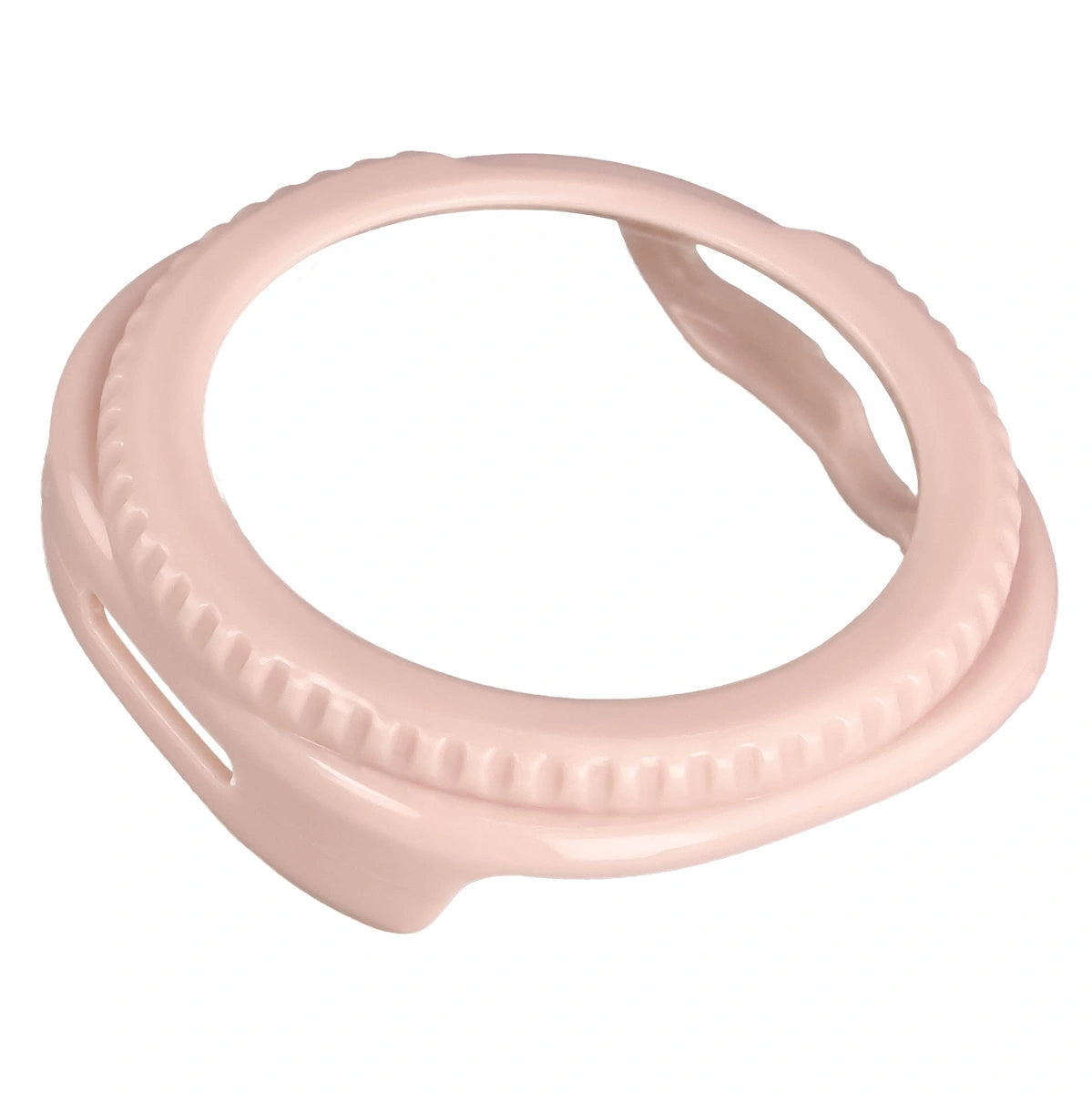 Schutzhülle mit Glas für Samsung Galaxy Watch 8 Classic 46 mm, Bizon Case+Glass Watch, Rosa