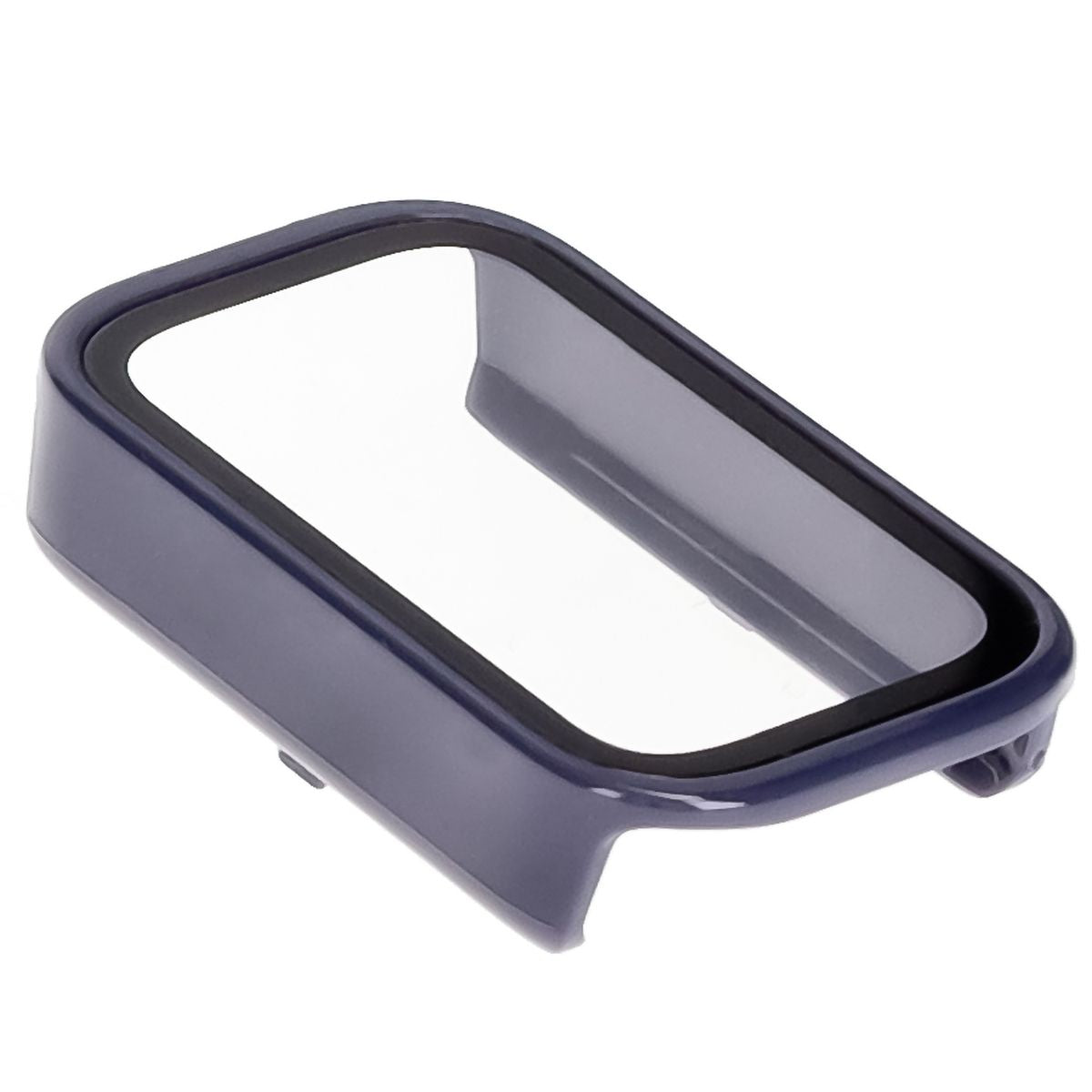 Schutzhülle mit Glas für Xiaomi Smart Band 9 Active / Redmi Band 3, Bizon Case+Glass Watch, Blau