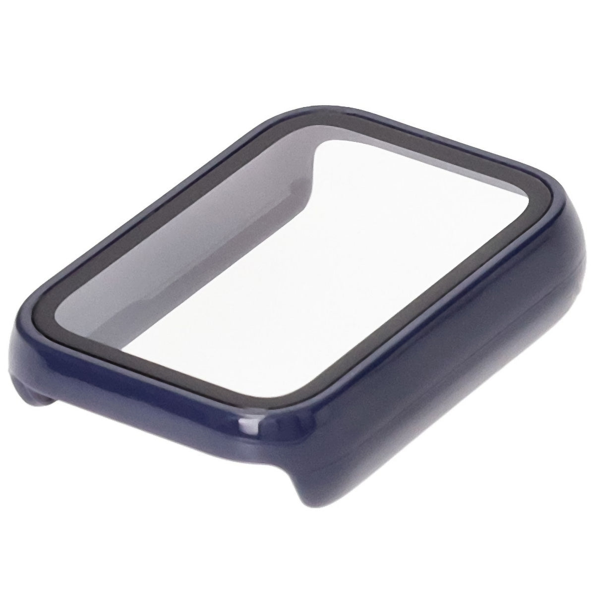 Schutzhülle mit Glas für Xiaomi Mi Smart Band 9 Pro, Bizon Case Watch Adamo, Blau