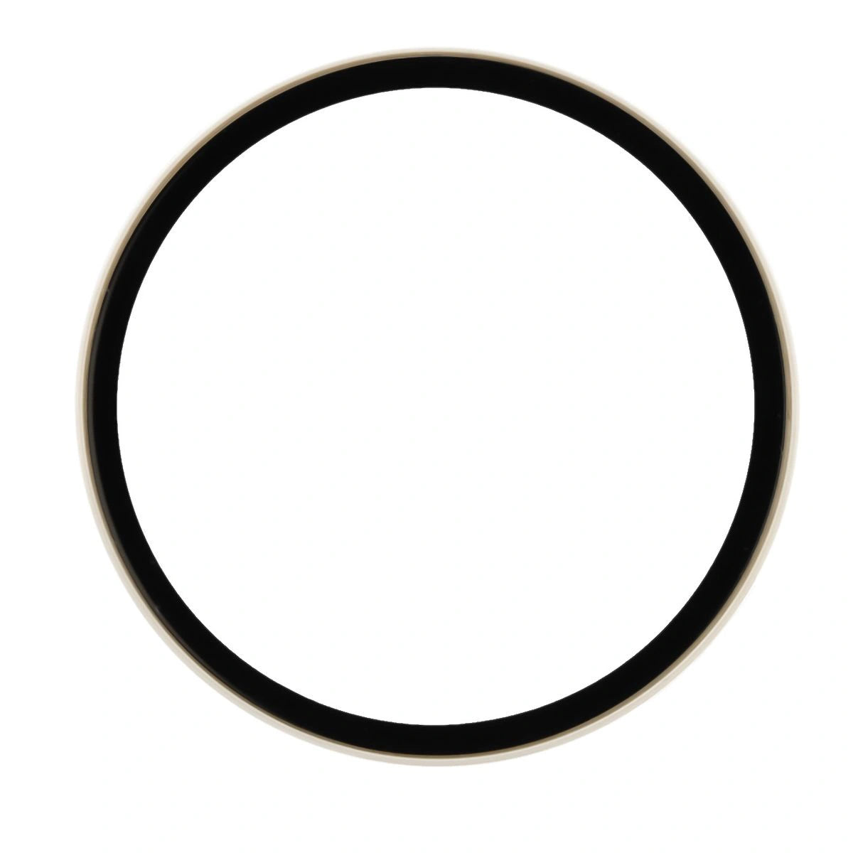Schutzhülle mit Glas für Xiaomi Watch S4 41 mm, Bizon Case Watch Adamo, Beige