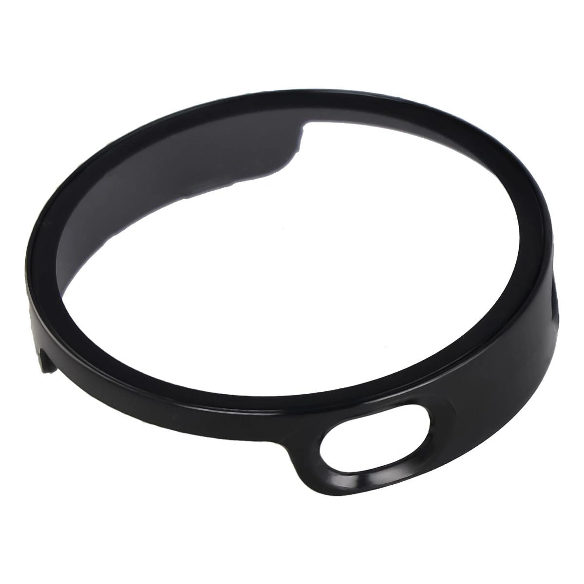 Schutzhülle mit Glas für Xiaomi Watch S4 41 mm, Bizon Case Watch Adamo, Schwarz