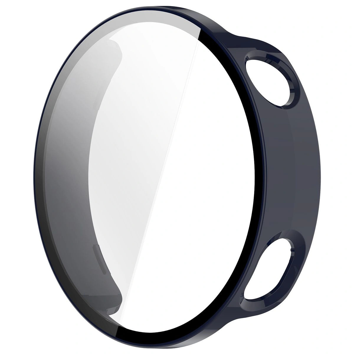 Schutzhülle mit Glas für Xiaomi Watch S4 41 mm, Bizon Case Watch Adamo, Blau