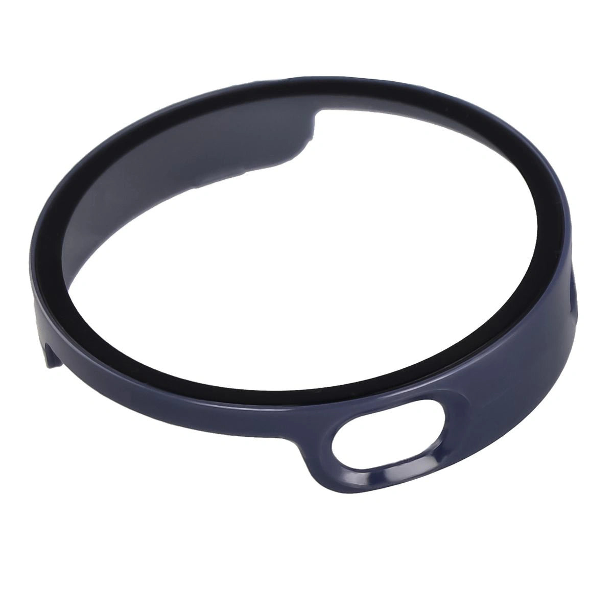 Schutzhülle mit Glas für Xiaomi Watch S4 41 mm, Bizon Case Watch Adamo, Blau
