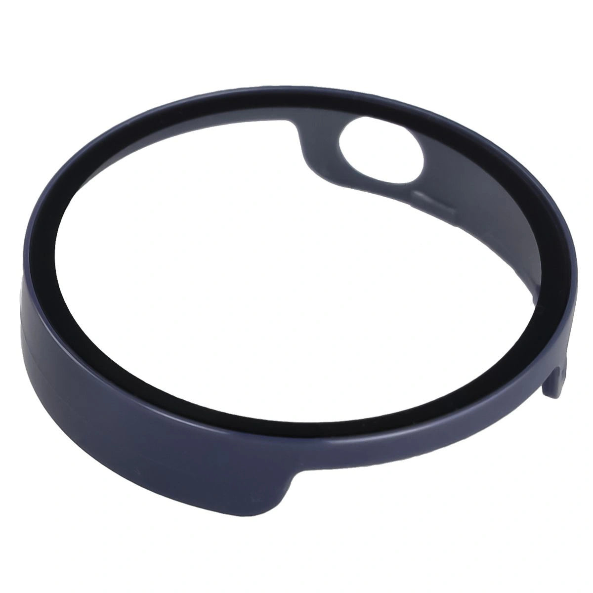 Schutzhülle mit Glas für Xiaomi Watch S4 41 mm, Bizon Case Watch Adamo, Blau