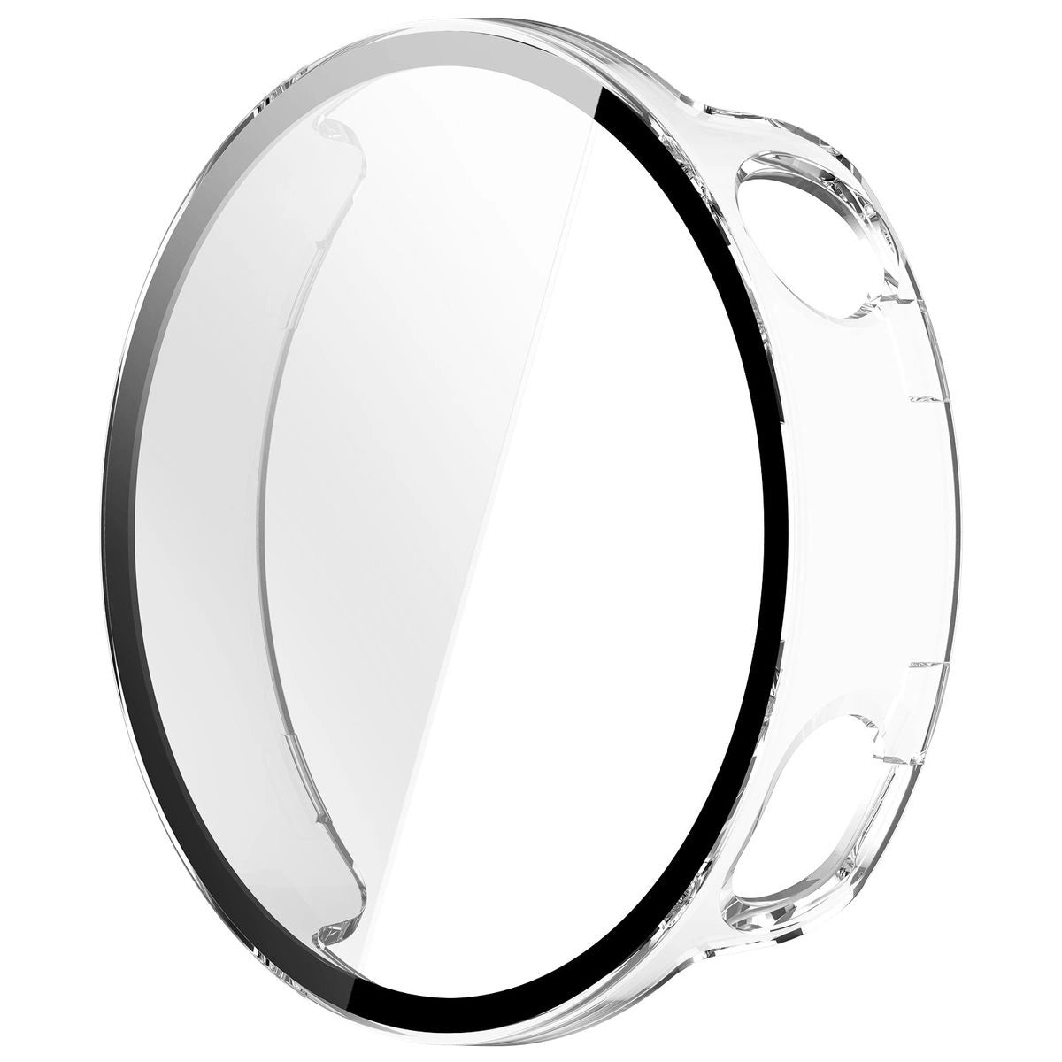Schutzhülle mit Glas für Xiaomi Watch S4 41 mm. Bizon Case Watch Adamo, Transparent