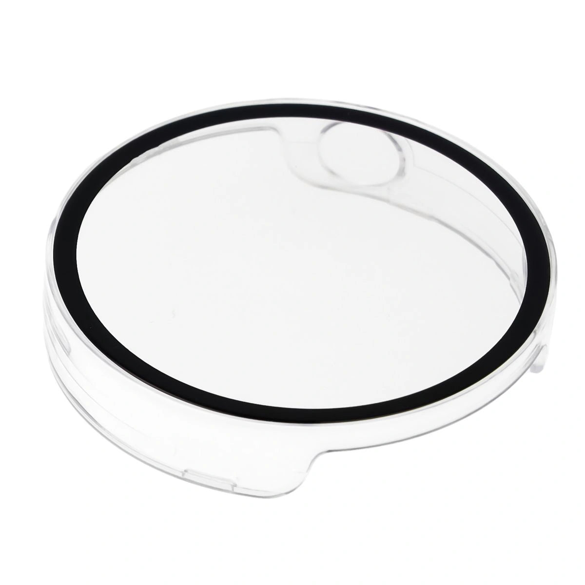 Schutzhülle mit Glas für Xiaomi Watch S4 41 mm. Bizon Case Watch Adamo, Transparent