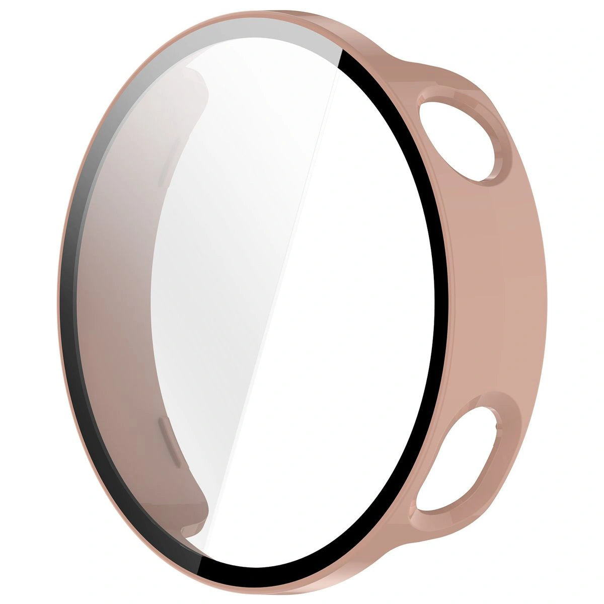 Schutzhülle mit Glas für Xiaomi Watch S4 41 mm, Bizon Case Watch Adamo, Rosa
