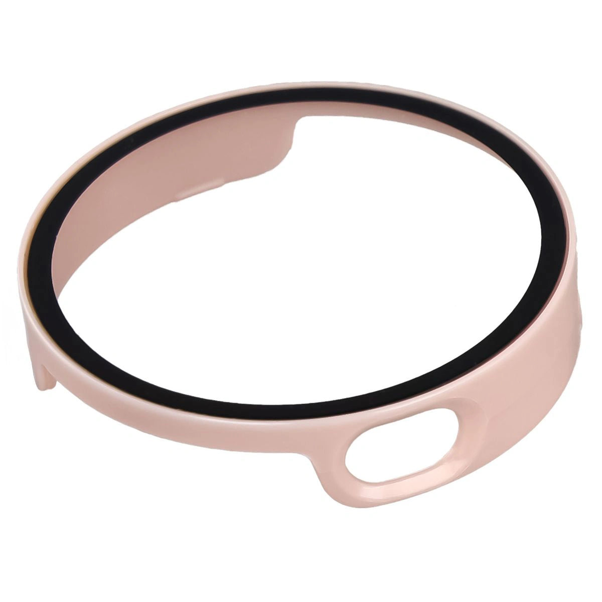 Schutzhülle mit Glas für Xiaomi Watch S4 41 mm, Bizon Case Watch Adamo, Rosa