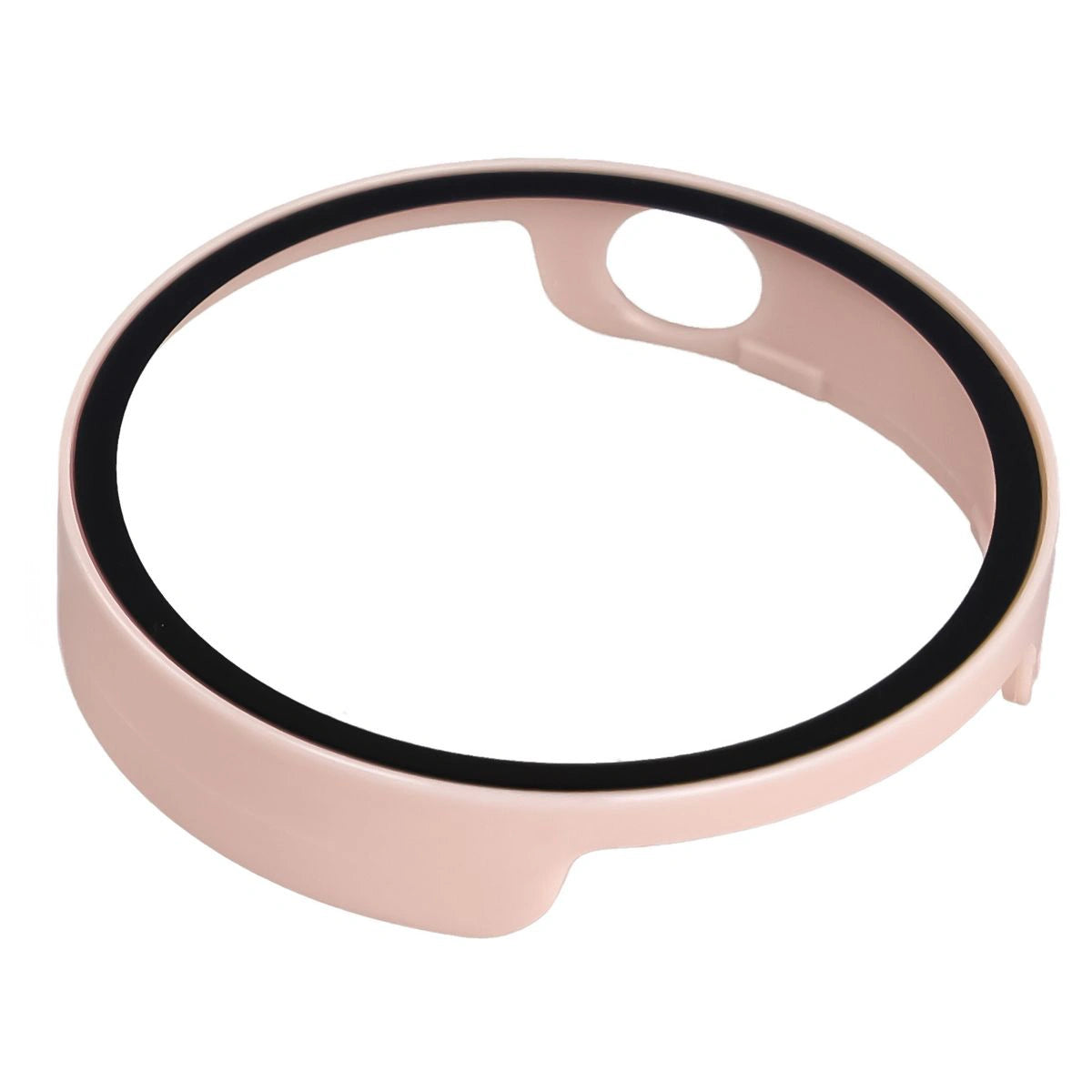 Schutzhülle mit Glas für Xiaomi Watch S4 41 mm, Bizon Case Watch Adamo, Rosa