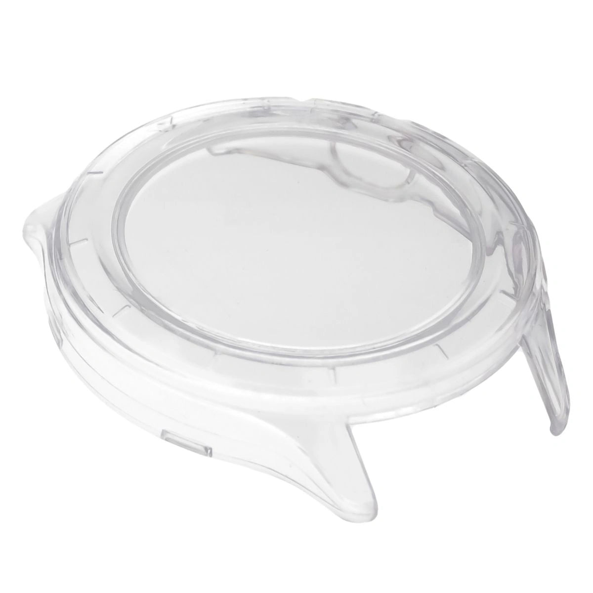 Schutzhülle mit Glas für Xiaomi Watch S4, Bizon Case+Glass Watch, Tranparent