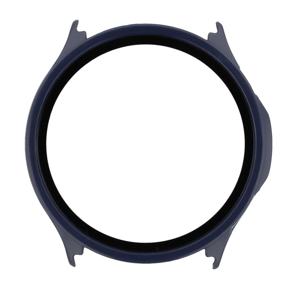 Schutzhülle mit Glas für OnePlus Watch Lite 45 mm / Oppo Watch S 45 mm, Bizon Case Watch Adamo, Dunkelblau
