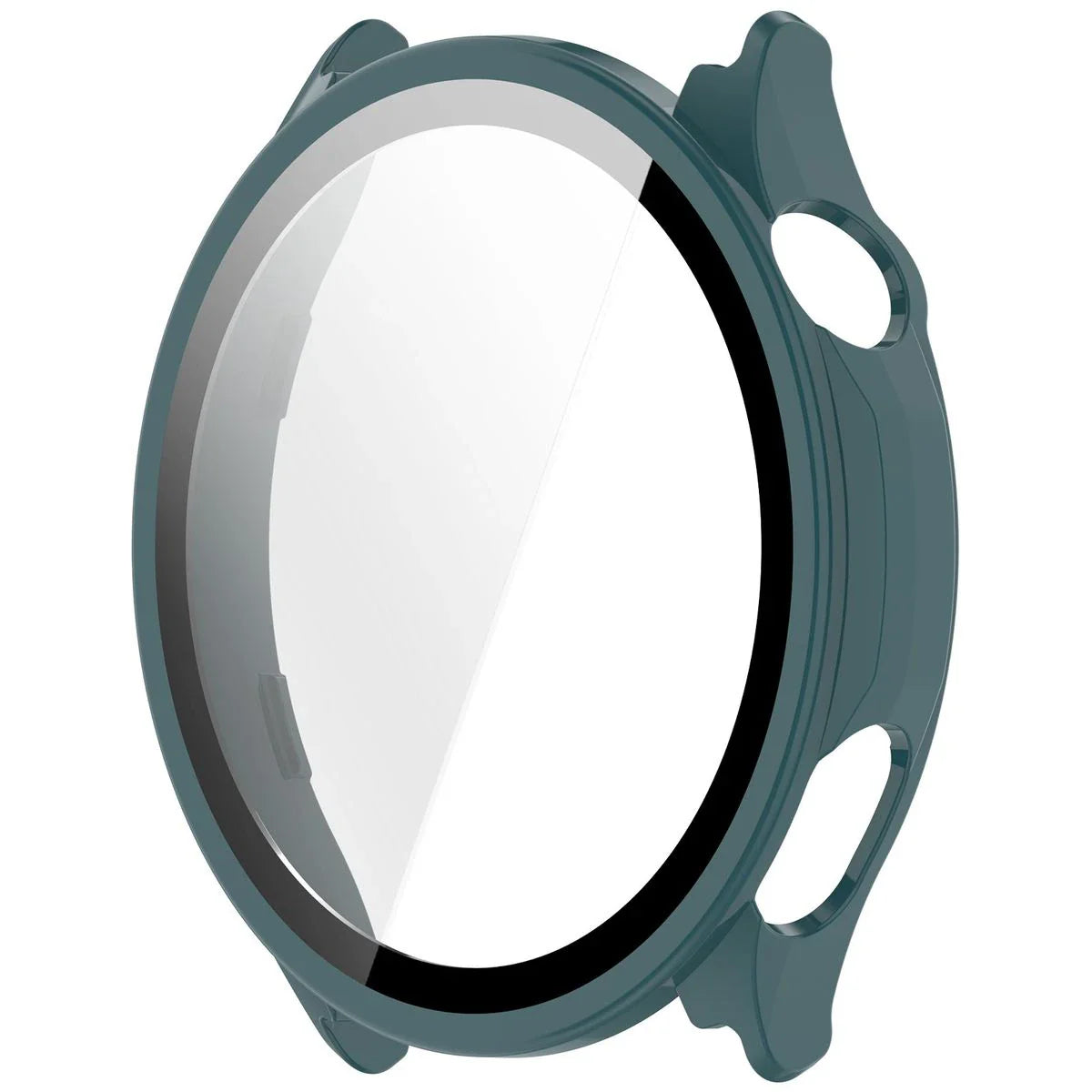 Schutzhülle mit Glas für OnePlus Watch Lite 45 mm / Oppo Watch S 45 mm, Bizon Case Watch Adamo, Grün
