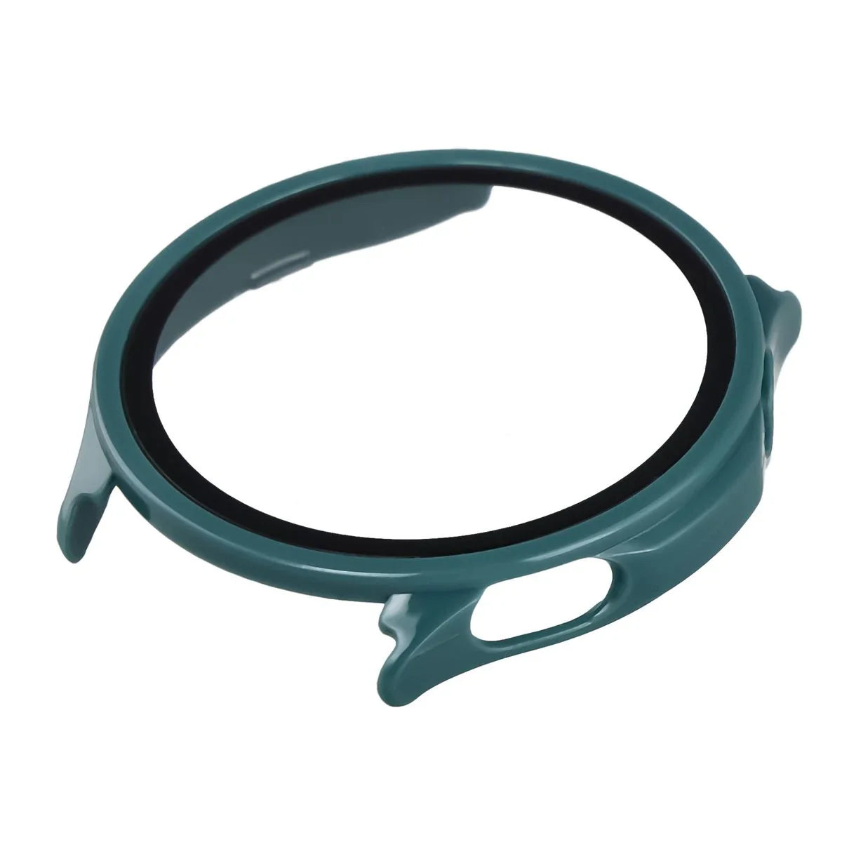 Schutzhülle mit Glas für OnePlus Watch Lite 45 mm / Oppo Watch S 45 mm, Bizon Case Watch Adamo, Grün