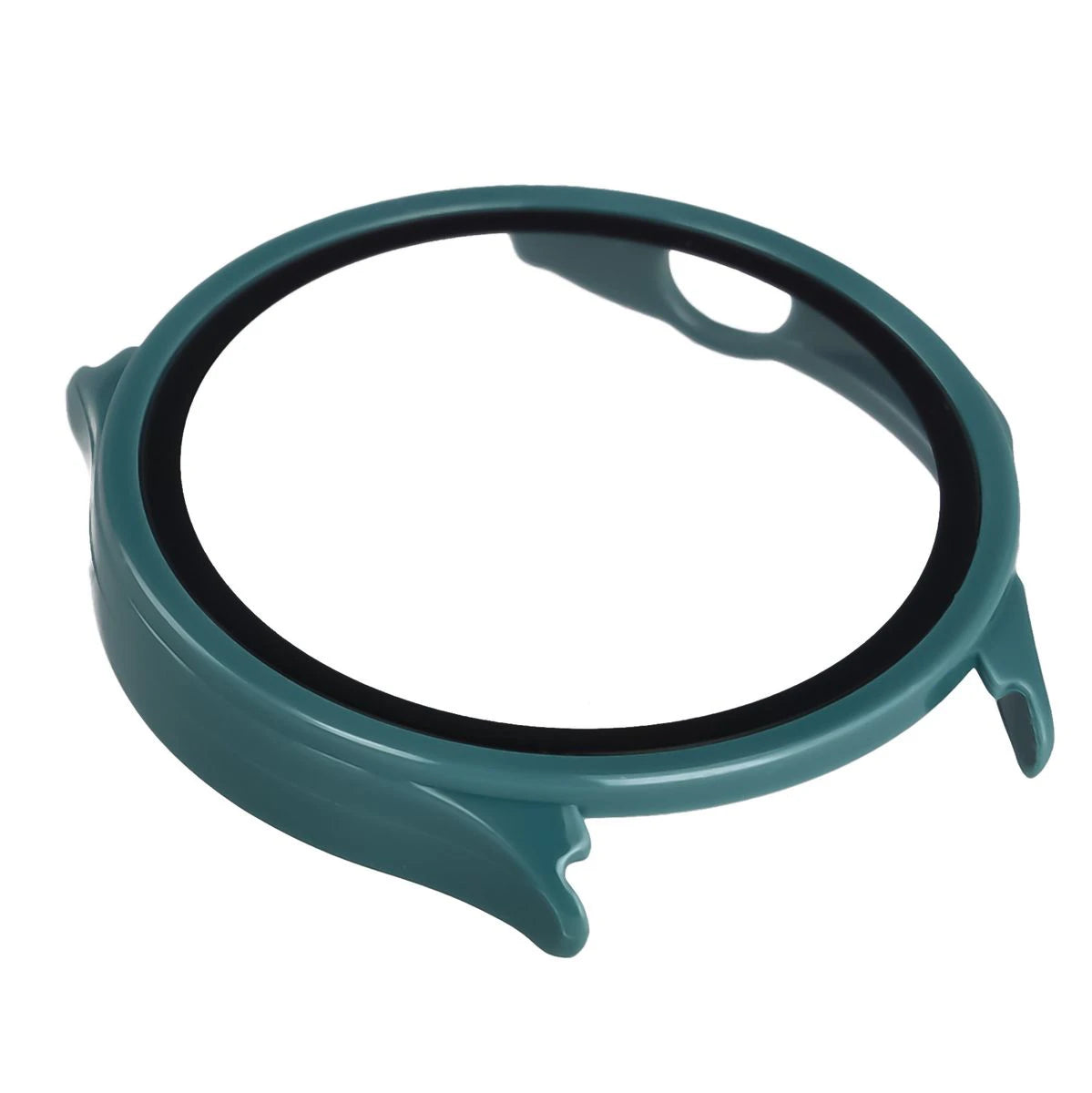 Schutzhülle mit Glas für OnePlus Watch Lite 45 mm / Oppo Watch S 45 mm, Bizon Case Watch Adamo, Grün