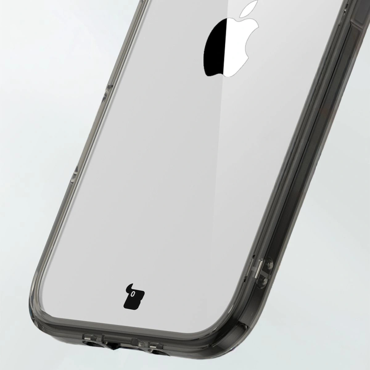 Handyhülle für iPhone Air, Bizon Case Halo, Getönt-Schwarz