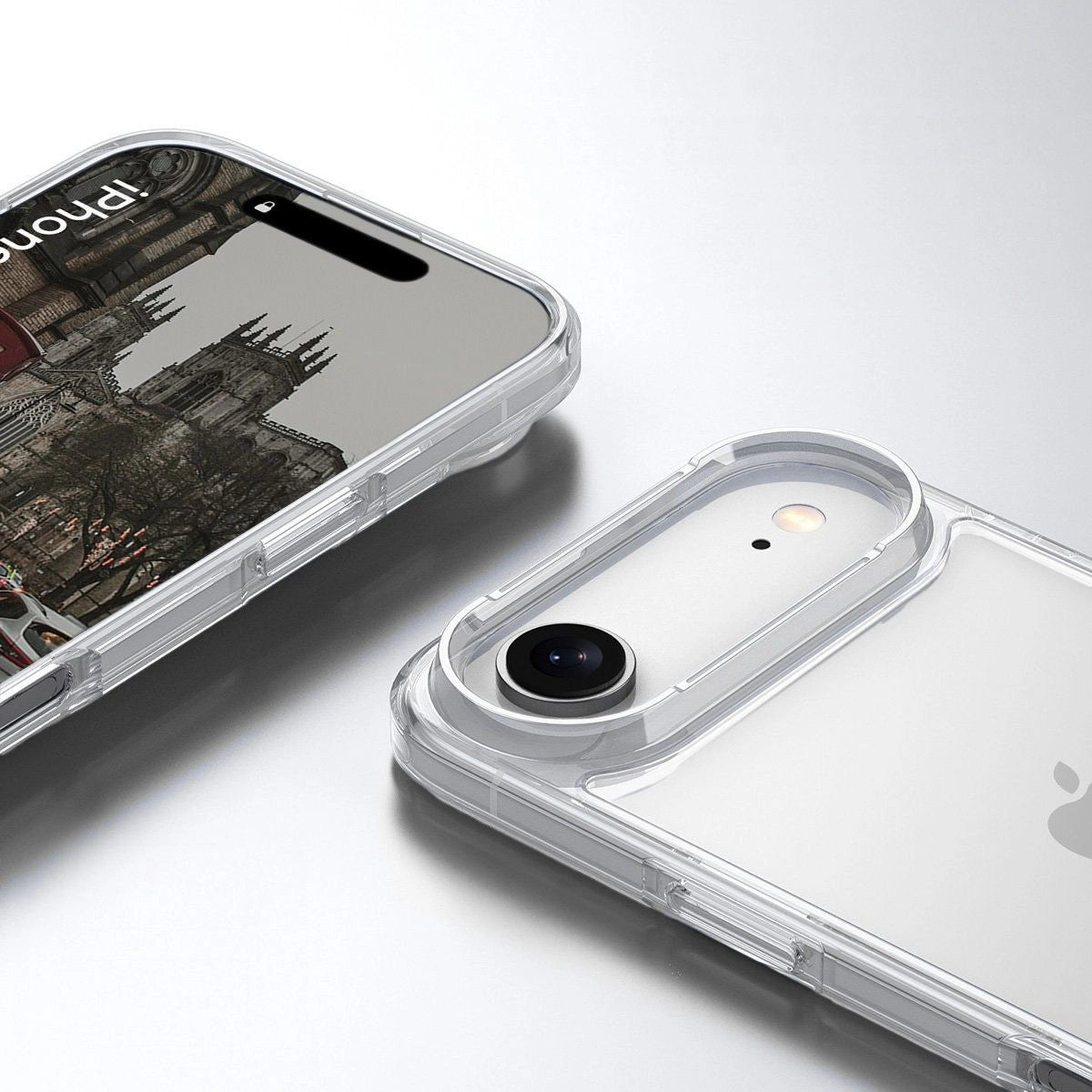 Handyhülle für iPhone Air, Bizon Case Halo, Transparent