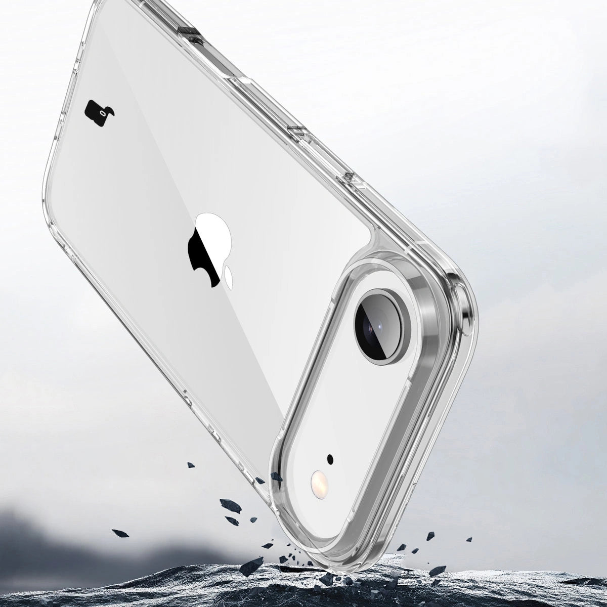 Handyhülle für iPhone Air, Bizon Case Halo, Transparent