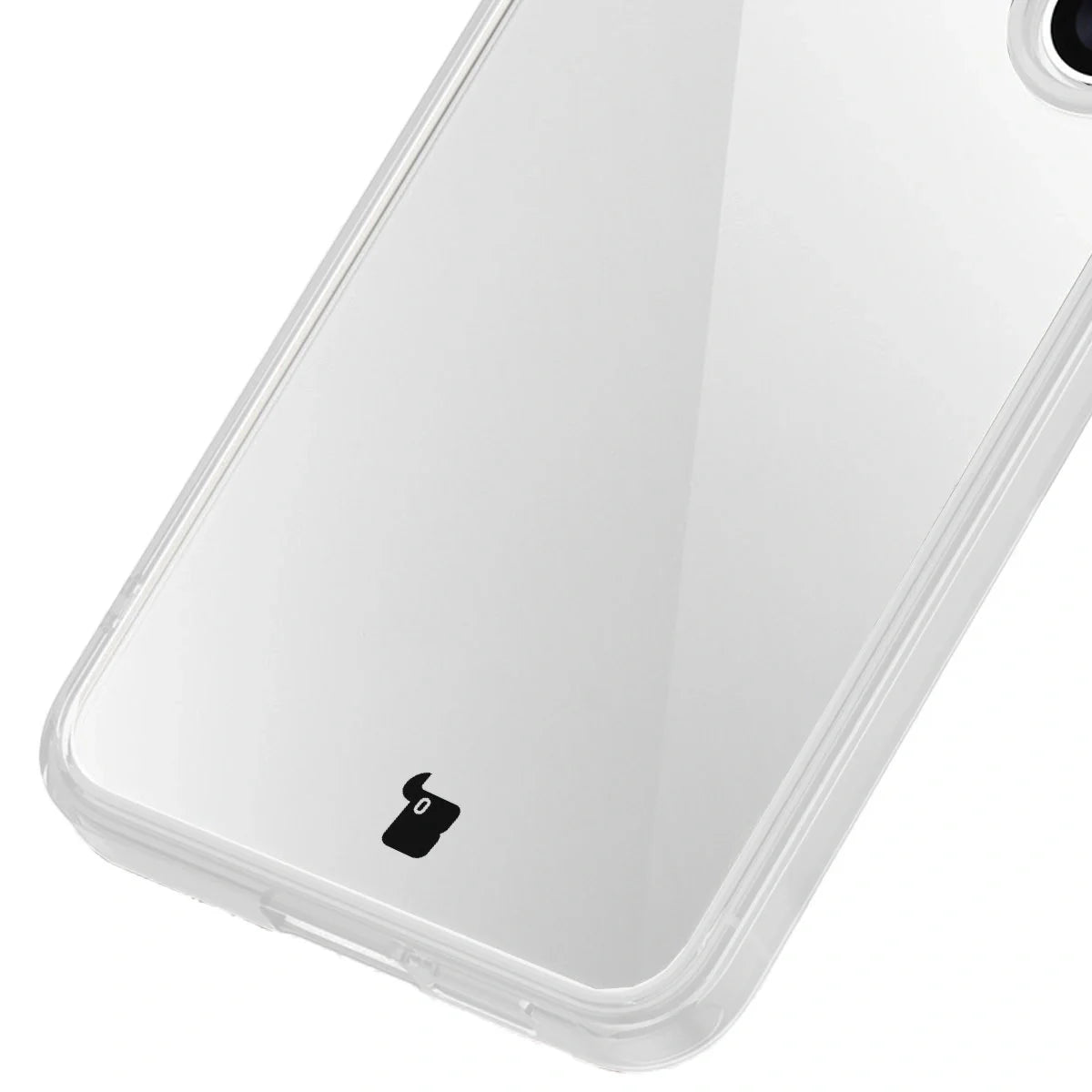 Handyhülle für Galaxy S25 Plus, Bizon Case Halo, Transparent