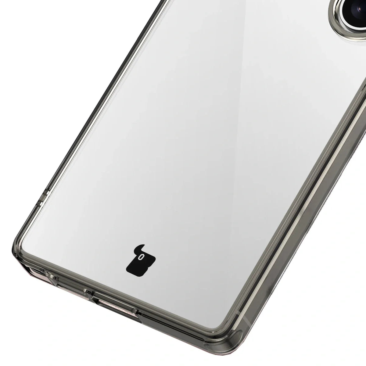 Handyhülle für Galaxy S25 Ultra, Bizon Case Halo, Getönt-Schwarz