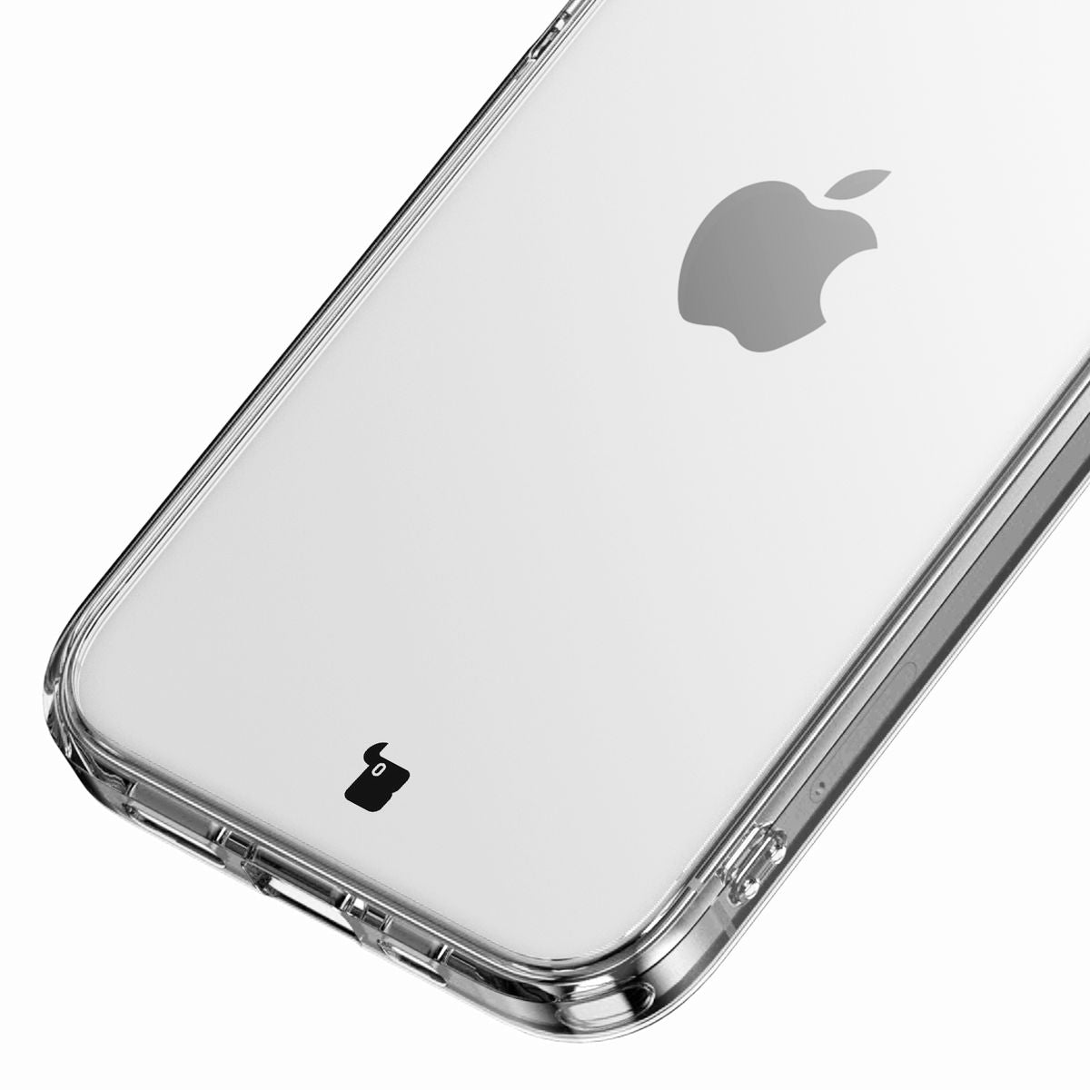 Handyhülle für iPhone 15, Bizon Case Halo, Transparent