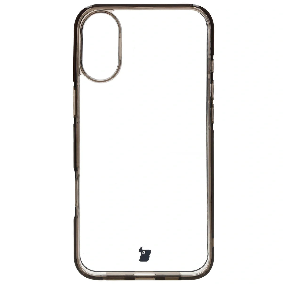 Handyhülle für iPhone 16 Plus, Bizon Case Halo, Getönt-Schwarz