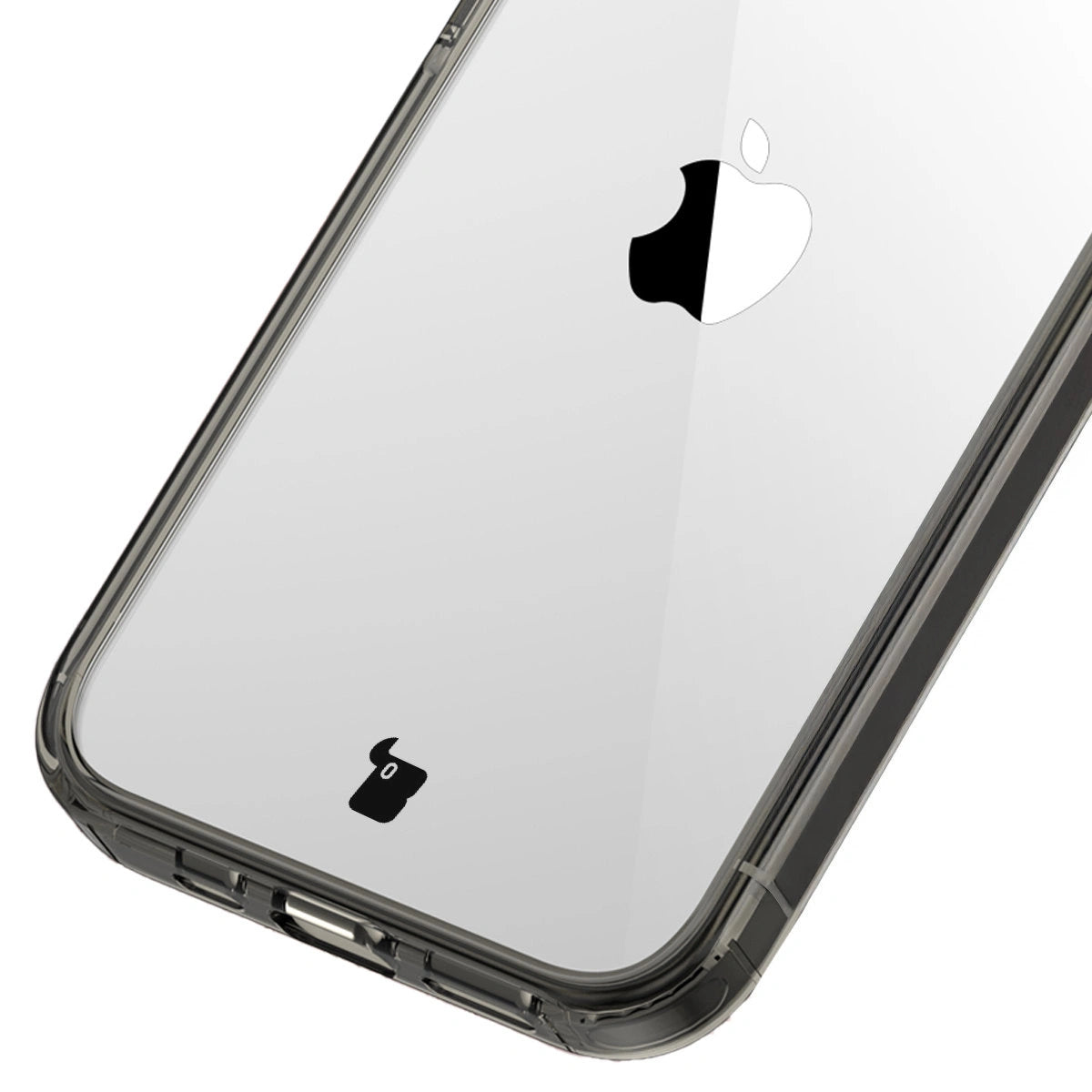 Handyhülle für iPhone 17e / 16e, Bizon Case Halo, Getönt-Schwarz