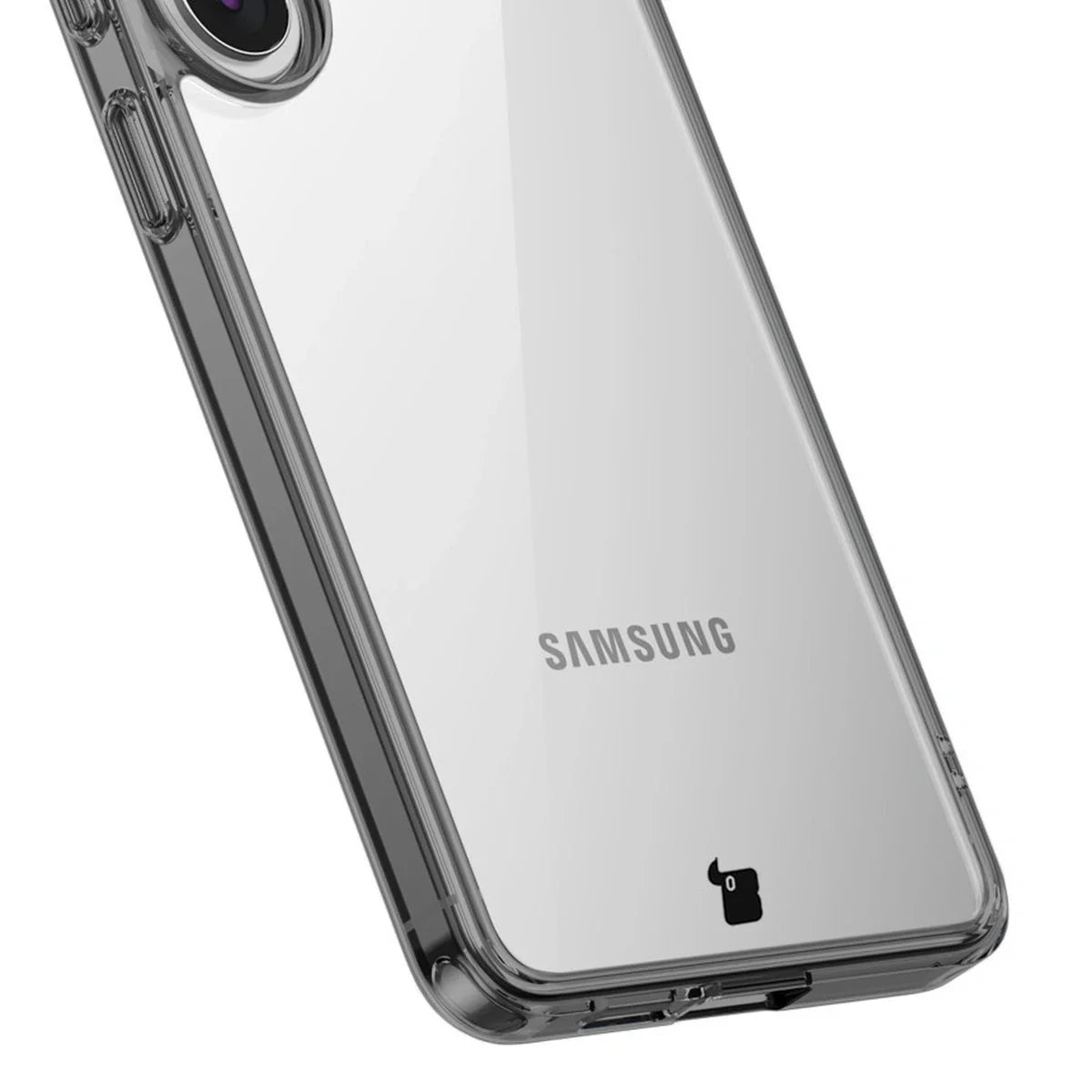 Handyhülle für Galaxy S26 Plus, Bizon Case Halo, Getönt-Schwarz