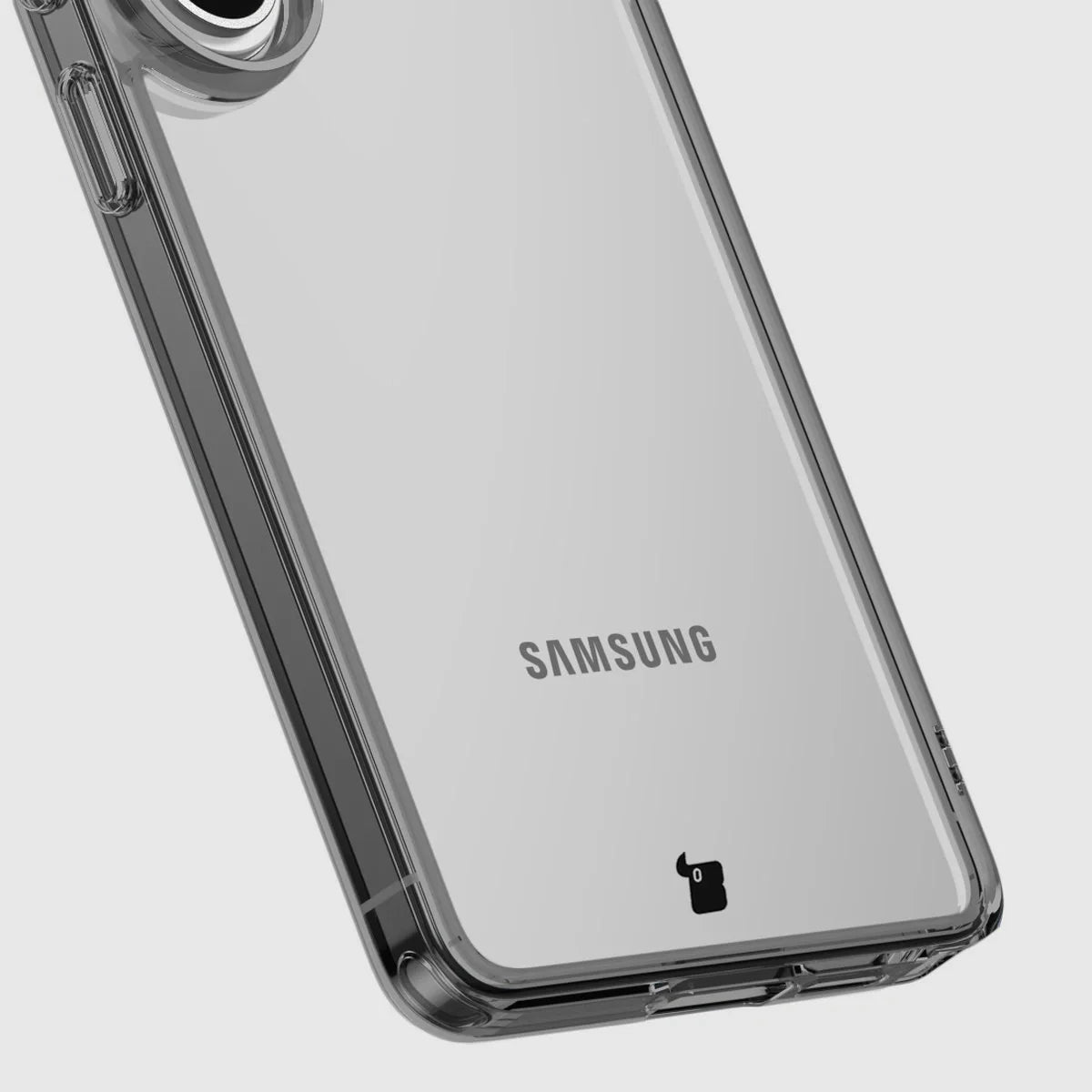 Handyhülle für Galaxy S26 Ultra, Bizon Case Halo, Getönt-Schwarz