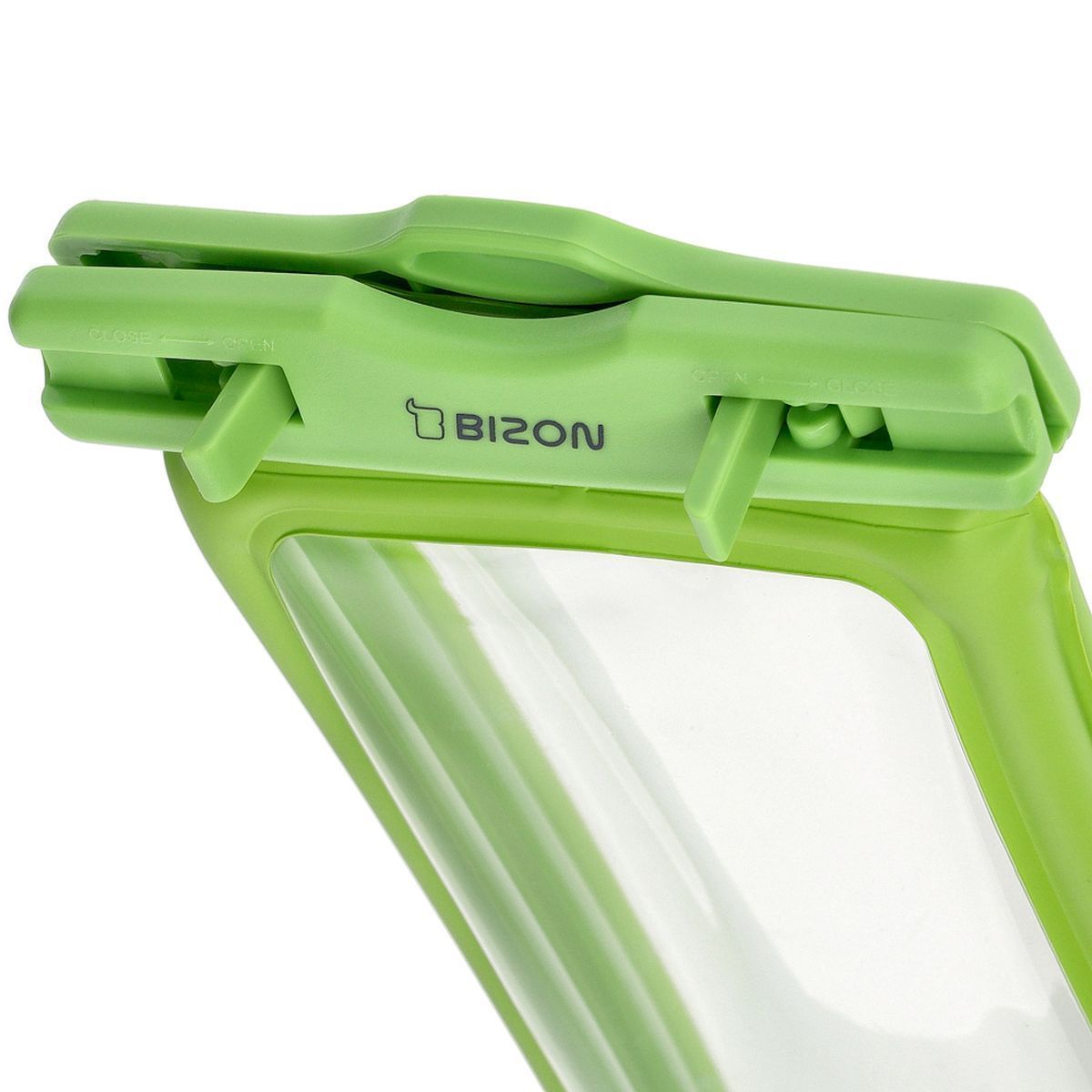 Wasserdichte Handyhülle Bizon Case Hydrofloat, Grün