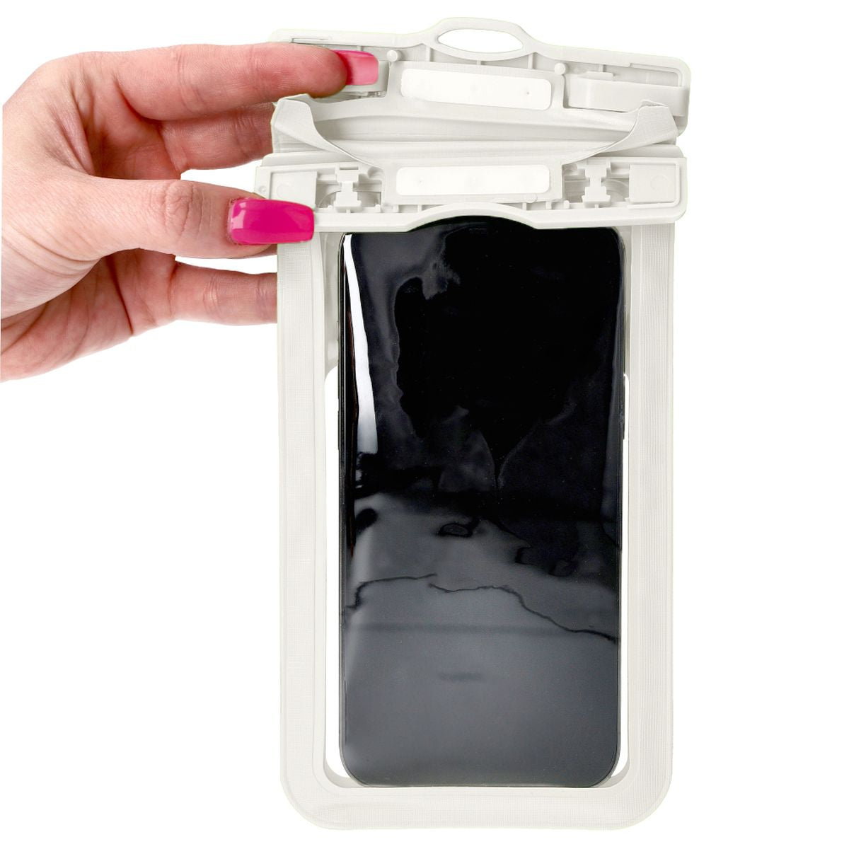 Wasserdichte Handyhülle Bizon Case Hydrowrap, 2 Stück, Beige