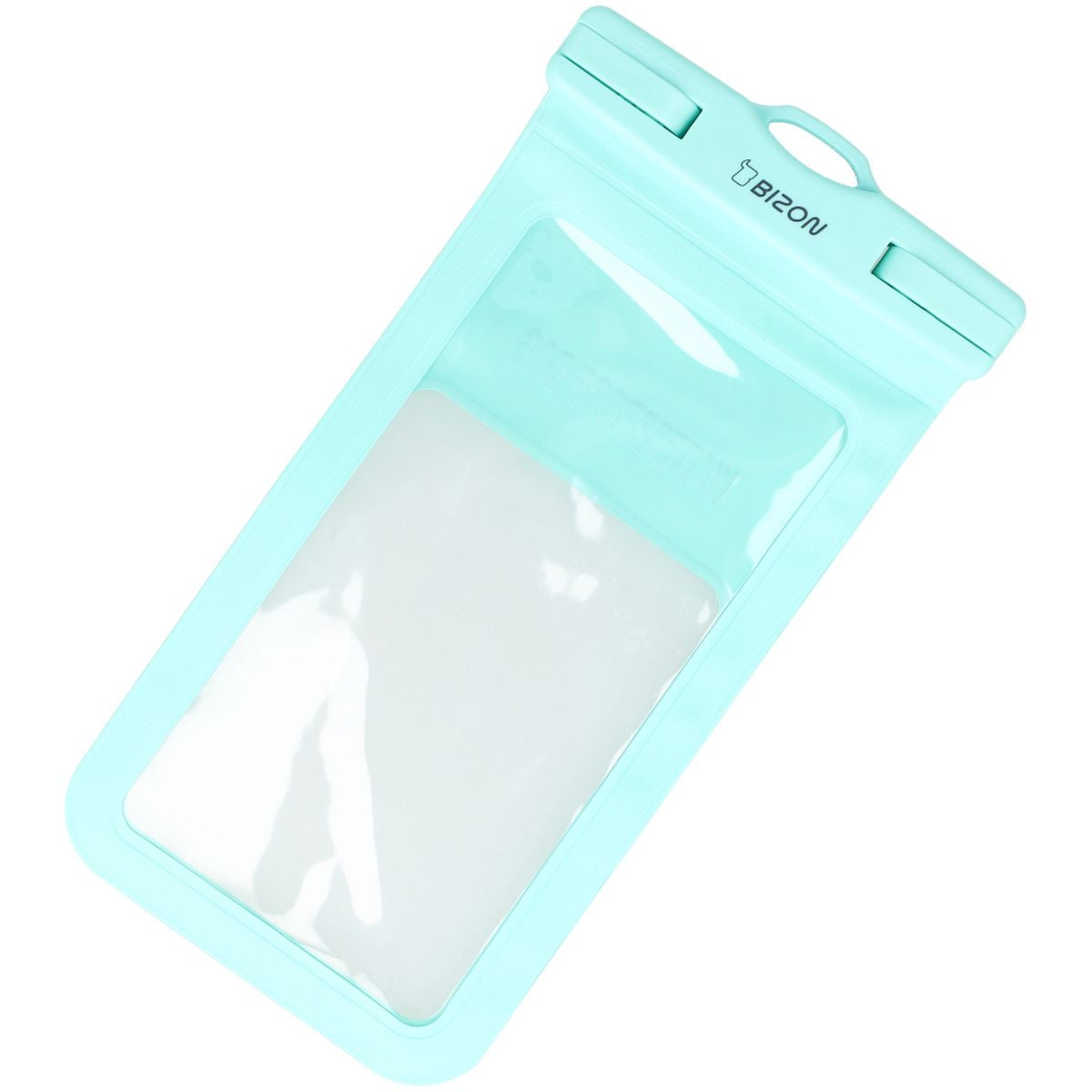 Wasserdichte Handyhülle Bizon Case Hydrowrap, 2 Stück, Minze