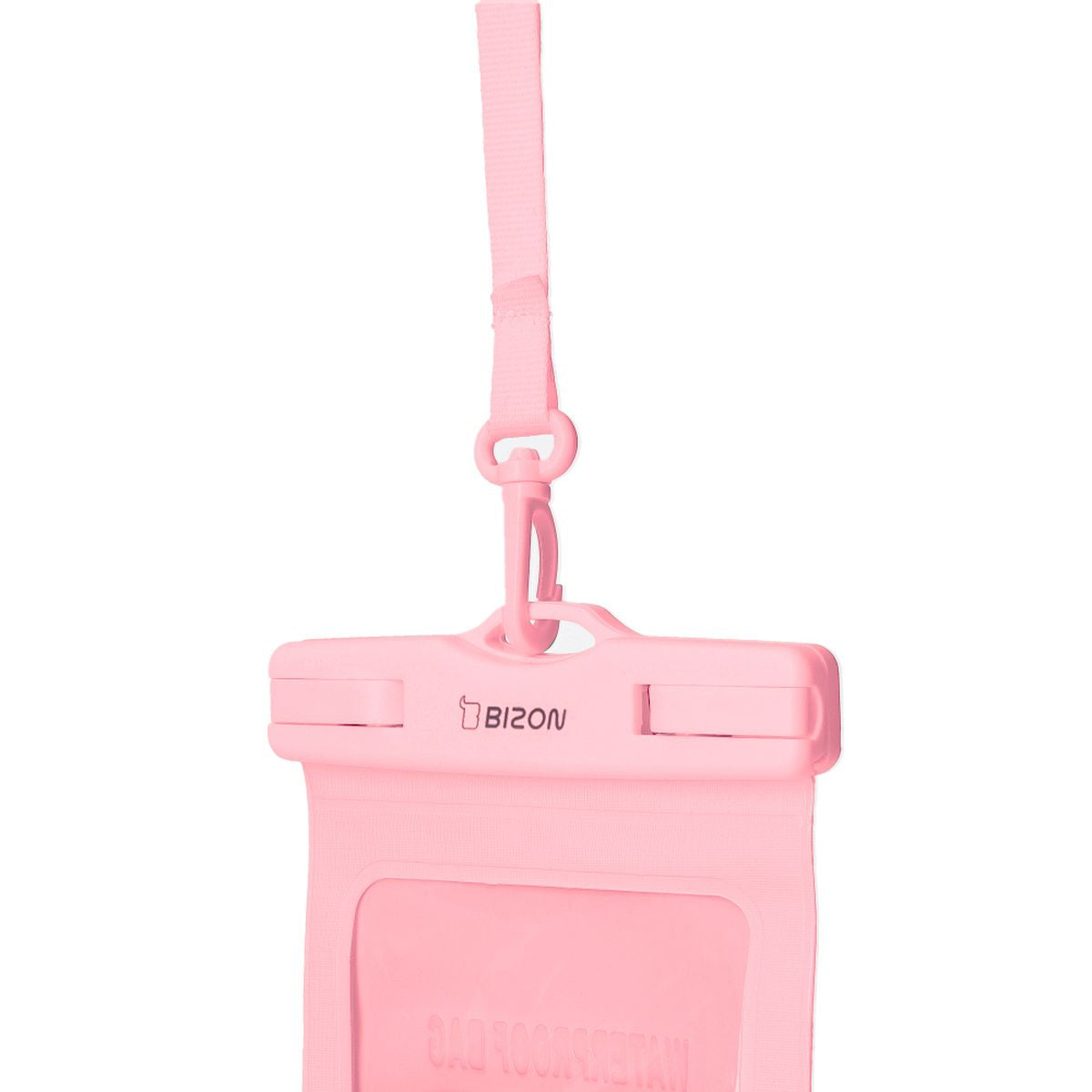 Wasserdichte Handyhülle Bizon Case Hydrowrap, 2 Stück, Rosa
