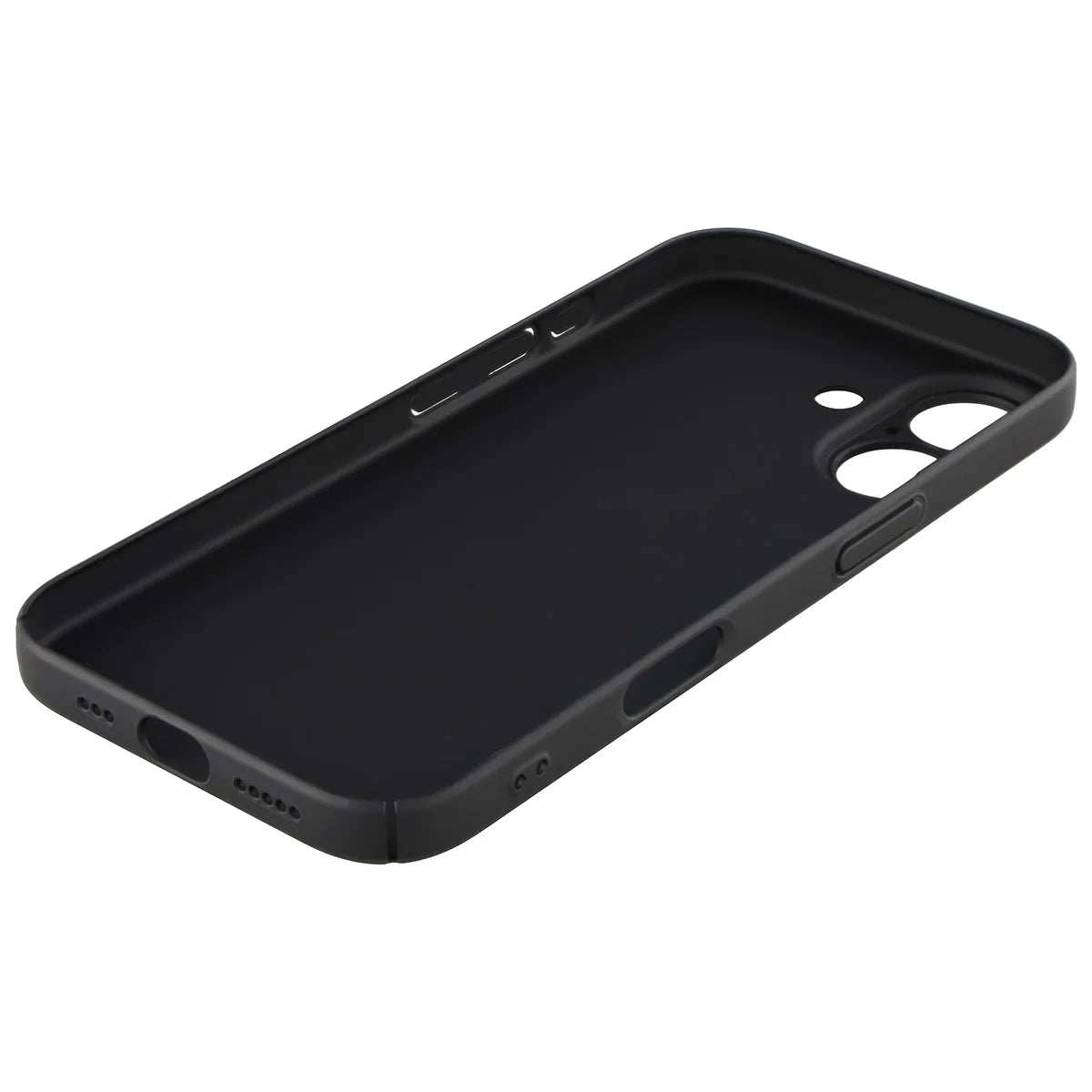 Handyhülle für iPhone 17, Bizon Case Lupka, Schwarz