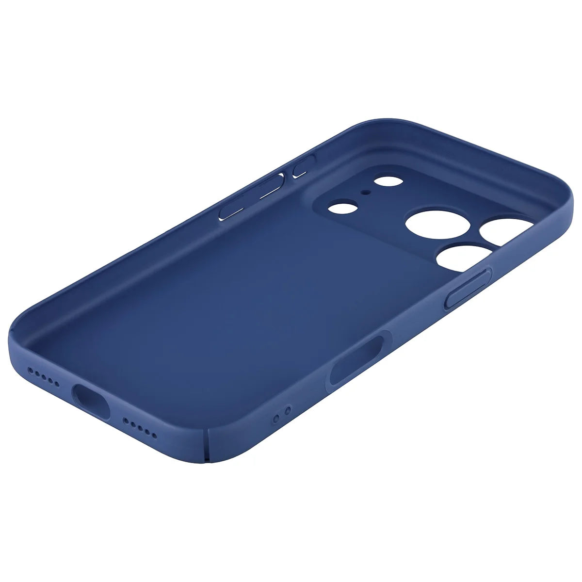 Handyhülle für iPhone 18 Pro, Bizon Case Lupka, Blau (3/6)
